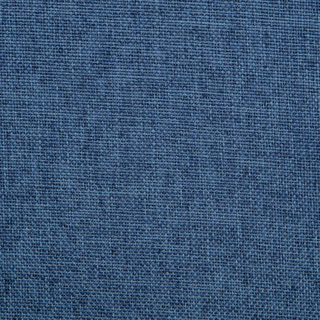 vidaXL Swivel Office Chair Blue Fabric