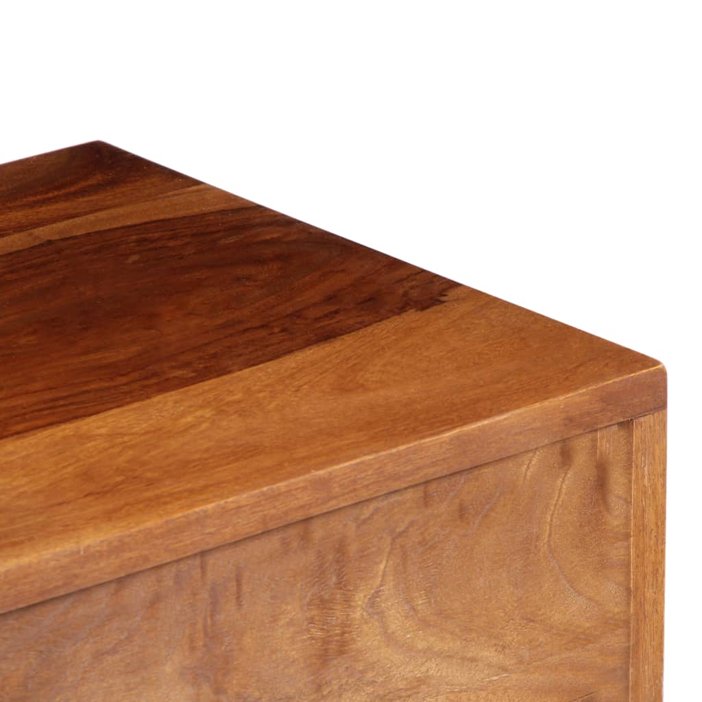 vidaXL TV Cabinet 160x30x45 cm Solid Sheesham Wood