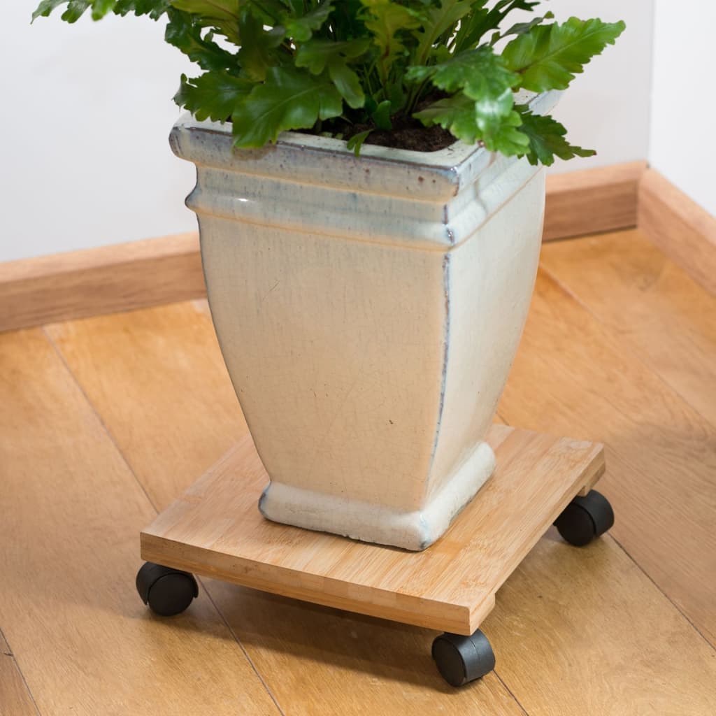 Nature Plant Trolley Square 30x30 cm Brown BPC