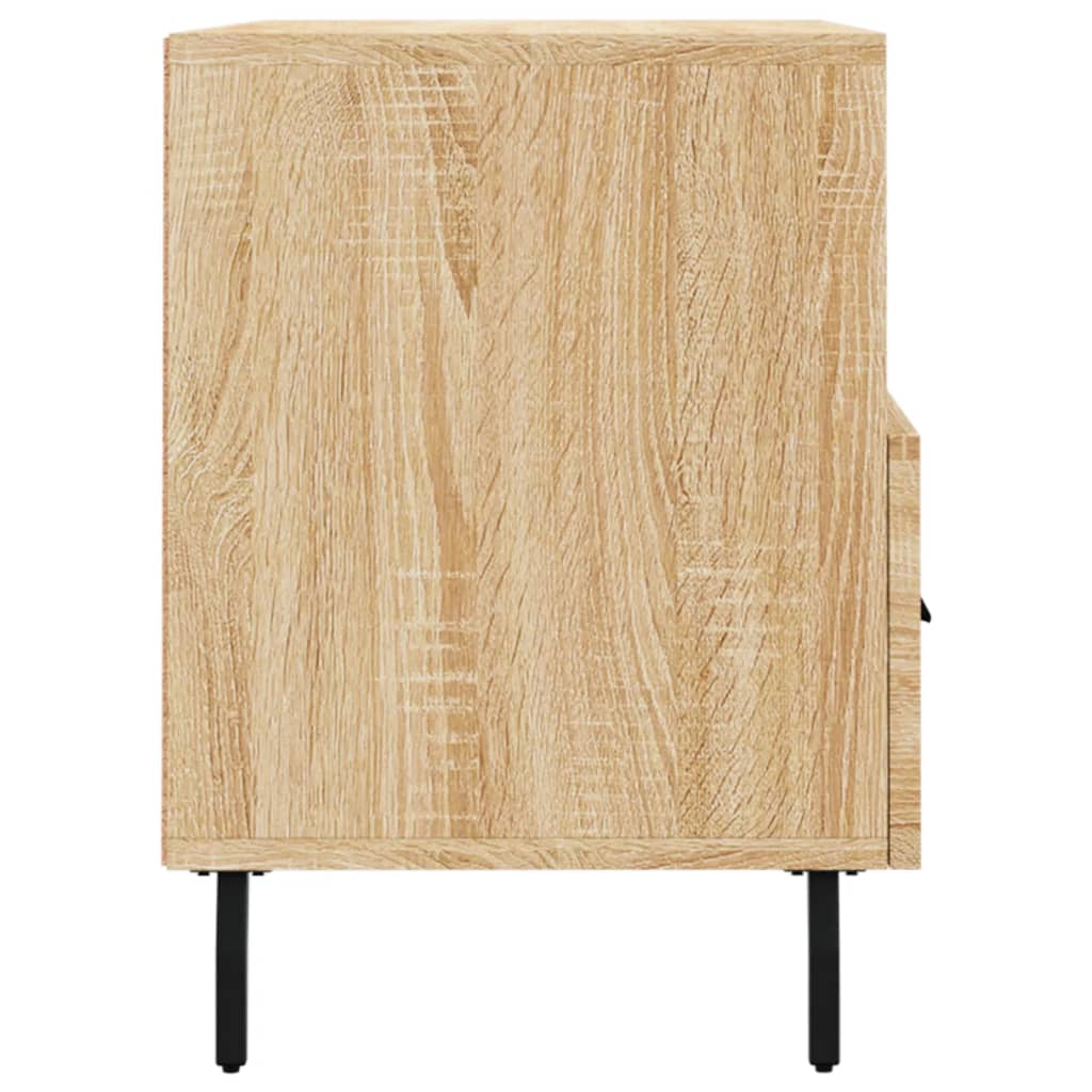 vidaXL TV Cabinet Sonoma Oak 80x36x50 cm Engineered Wood