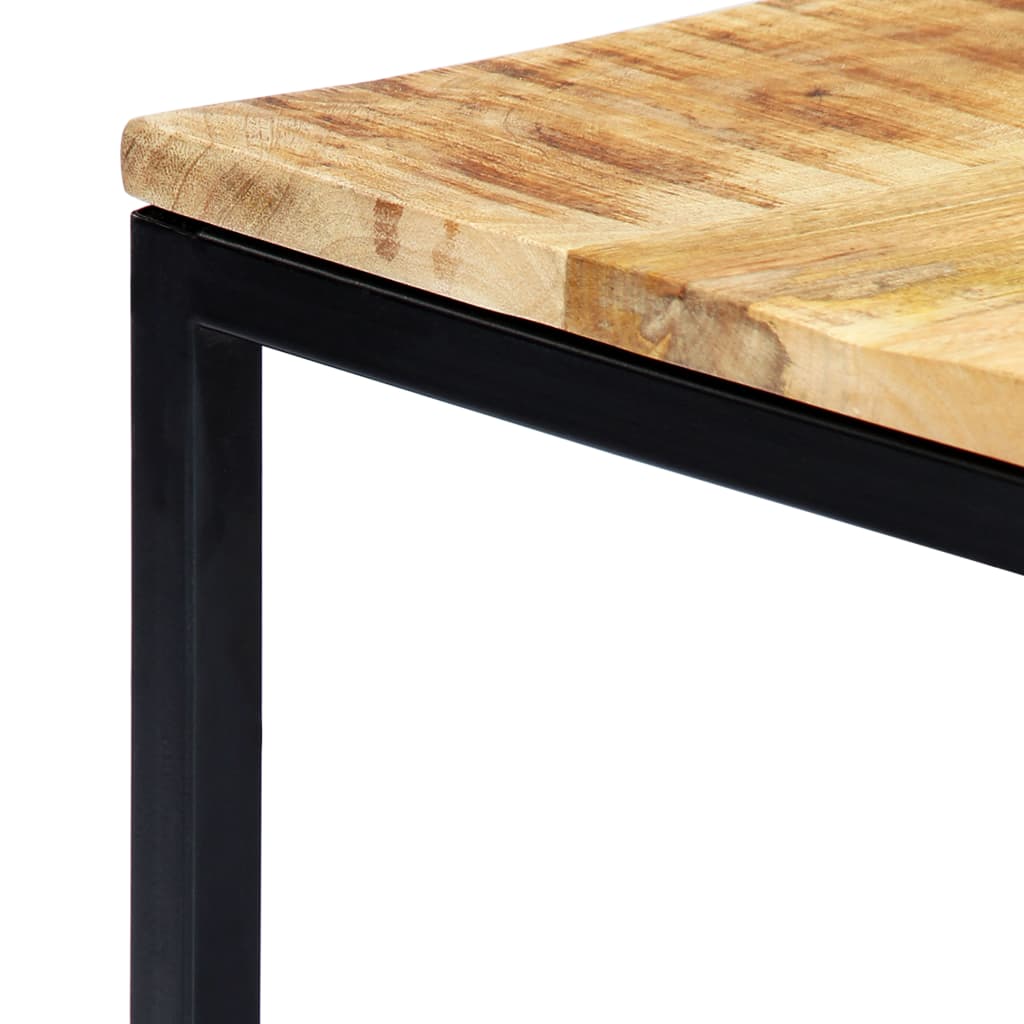 vidaXL Coffee Table 120x60x40 cm Solid Rough Mango Wood