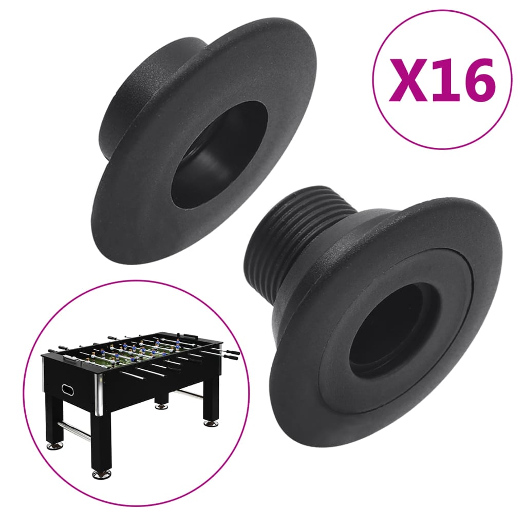 vidaXL Football Table Bearings for 15.9/16 mm Rod 16 pcs
