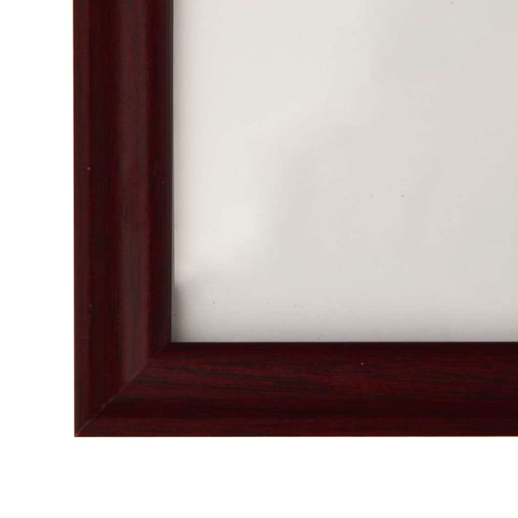 vidaXL Photo Frames Collage 3 pcs for Table Dark Red 18x24 cm