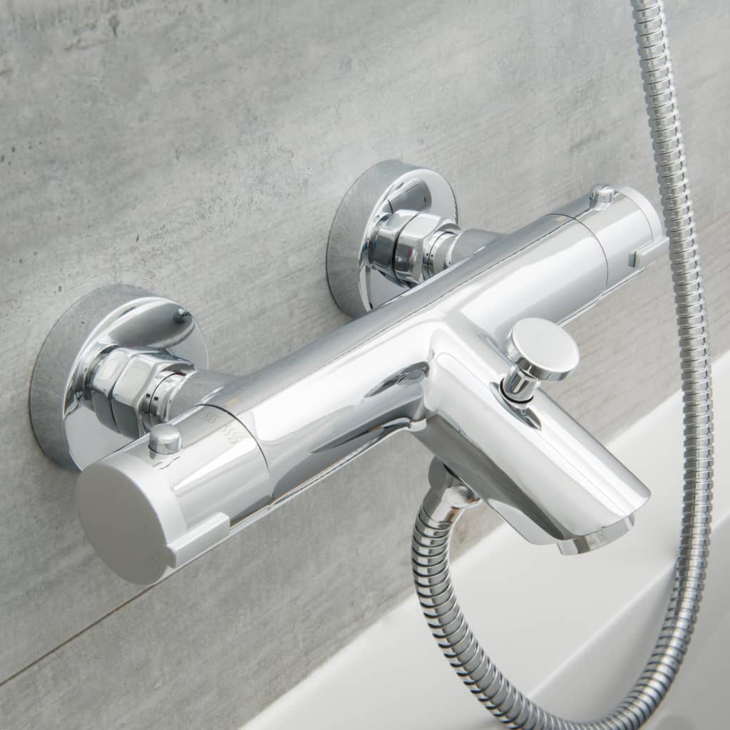 SCHÜTTE Thermostatic Bath Shower Mixer Tap LONDON