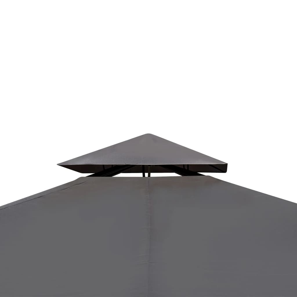 vidaXL Gazebo with Roof 3x3 m Dark Grey