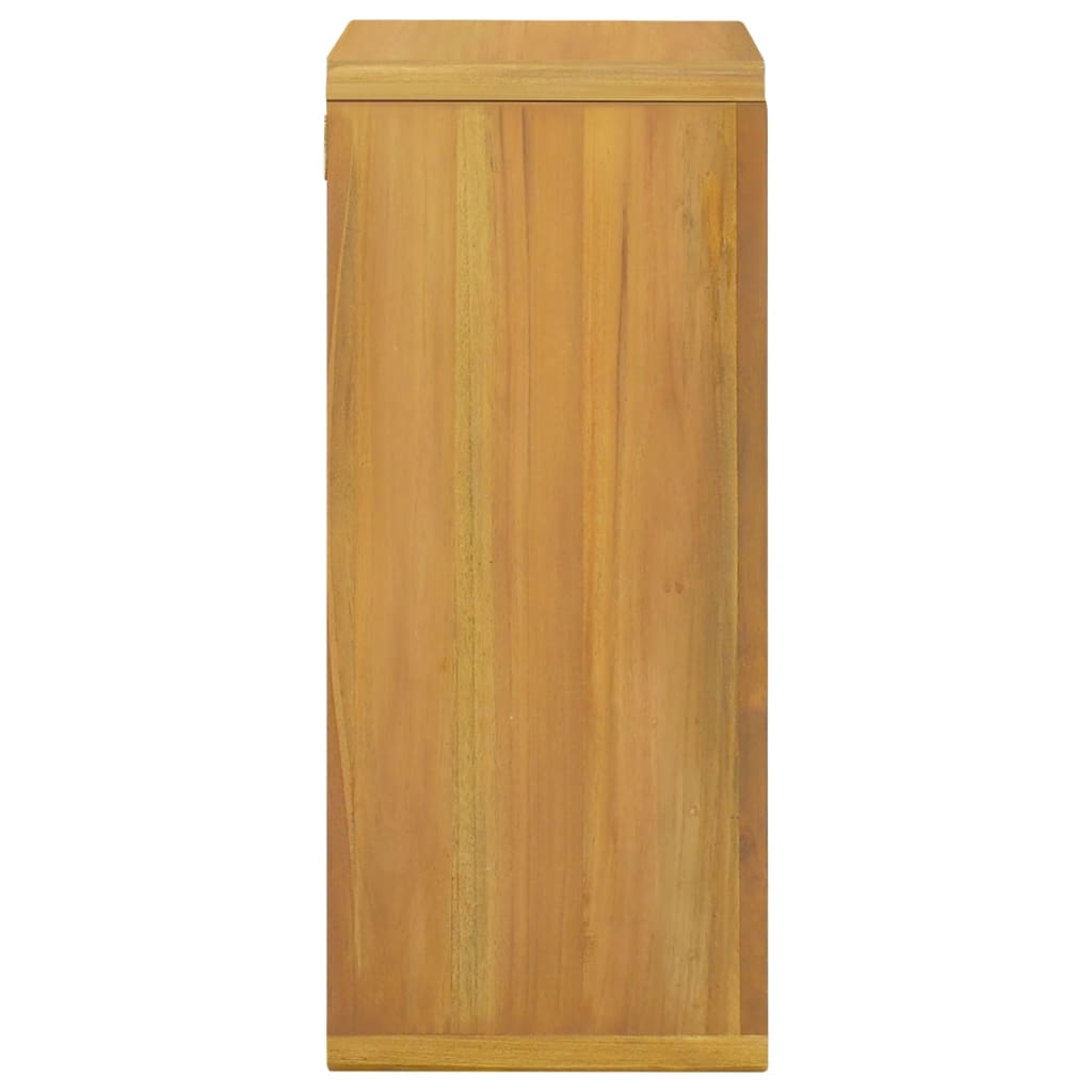 vidaXL Wall-mounted Bathroom Cabinet 45x30x70 cm Solid Wood Teak