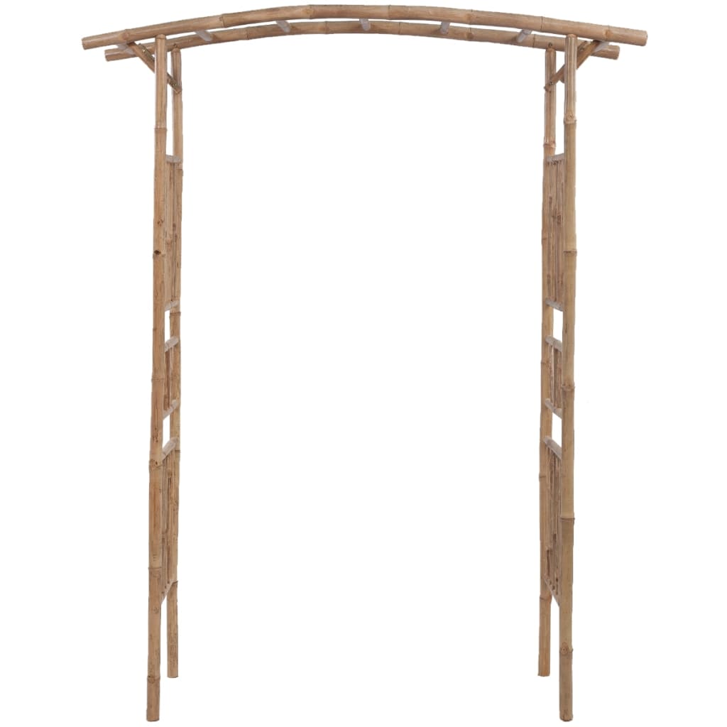 vidaXL Rose Arch Bamboo 145x40x187 cm