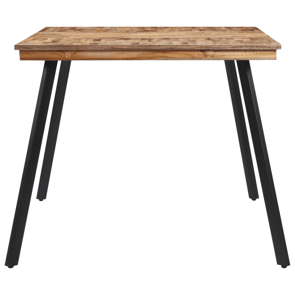 vidaXL Dining Table 148x97x76 cm Solid Wood Teak