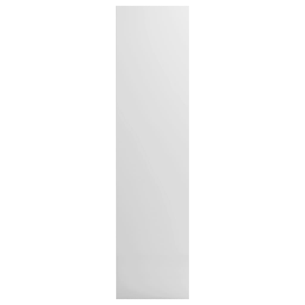 vidaXL Wardrobe High Gloss White 50x50x200 cm Engineered Wood