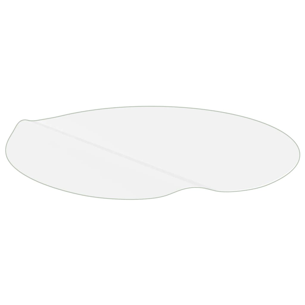 vidaXL Table Protector Transparent Ø 80 cm 2 mm PVC
