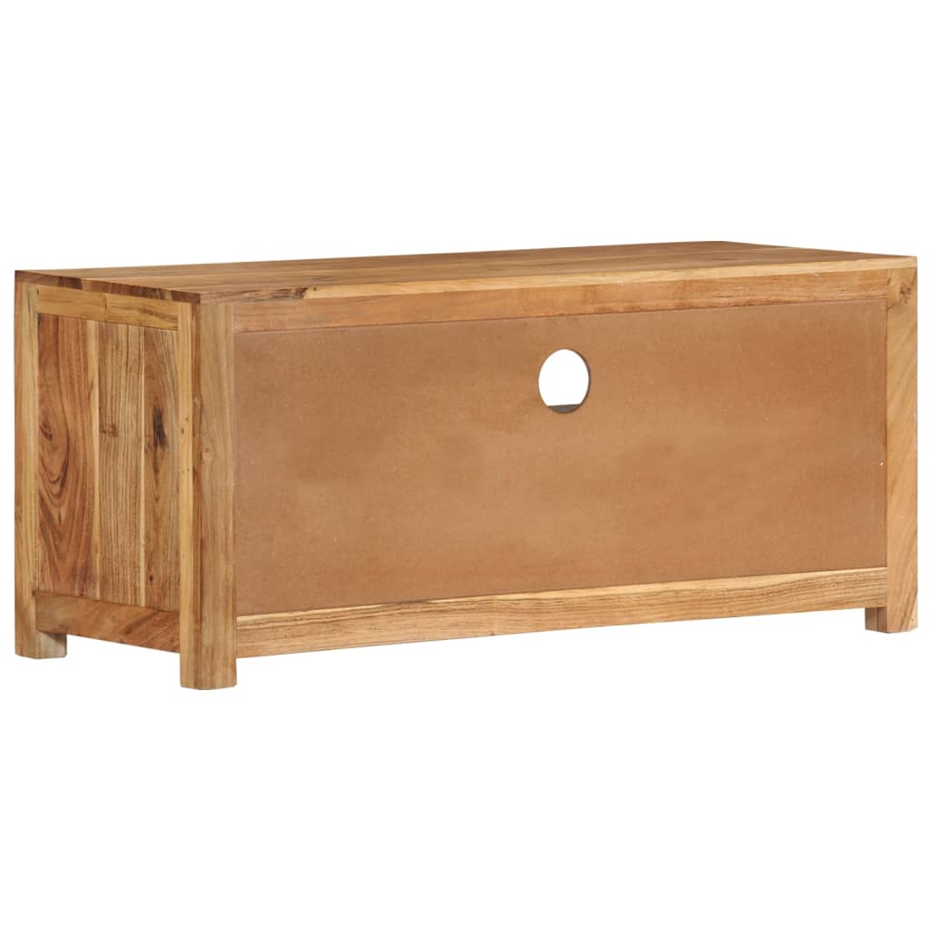 vidaXL TV Cabinet 88x35x40 cm Solid Wood Acacia