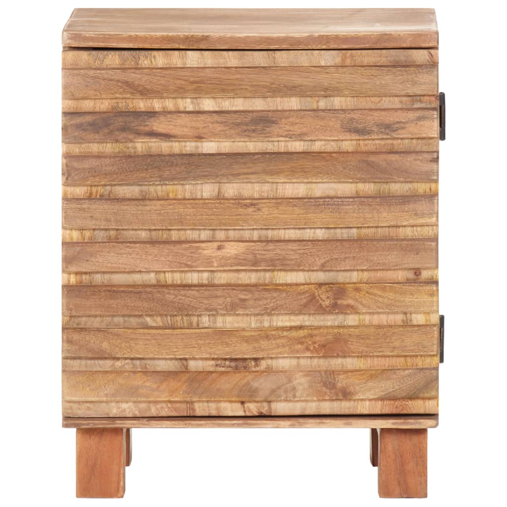 vidaXL Bedside Cabinet 40x35x51 cm Solid Mango Wood