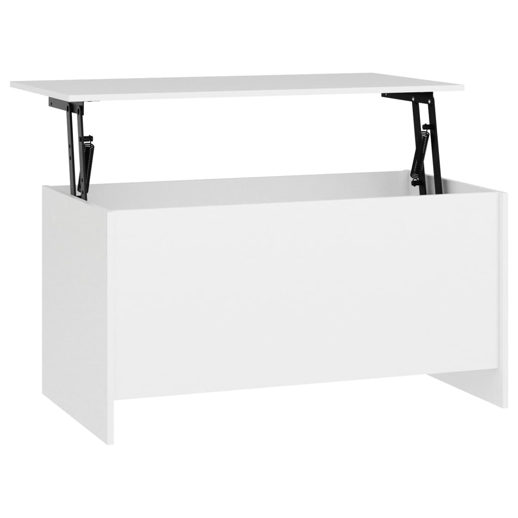 vidaXL Coffee Table White 102x55.5x52.5 cm Engineered Wood