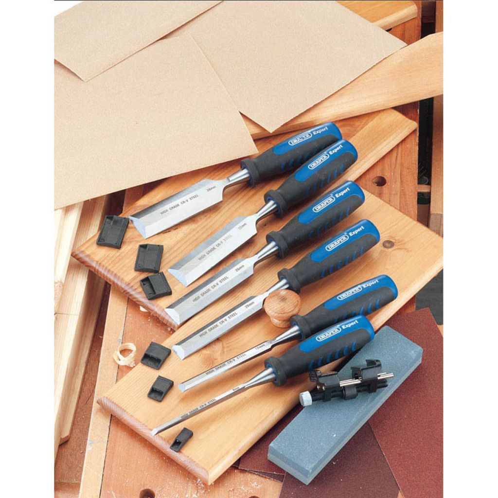 Draper Tools Eight Piece Wood Chisel Set 88605