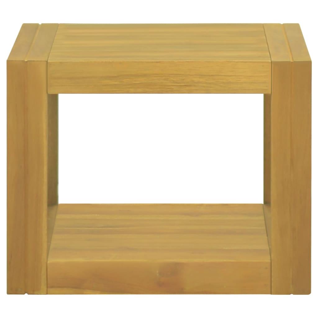 vidaXL Bathroom Cabinet 45x45x35 cm Solid Wood Teak