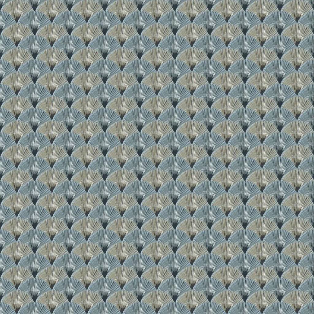 Noordwand Wallpaper Topchic Fans Blue