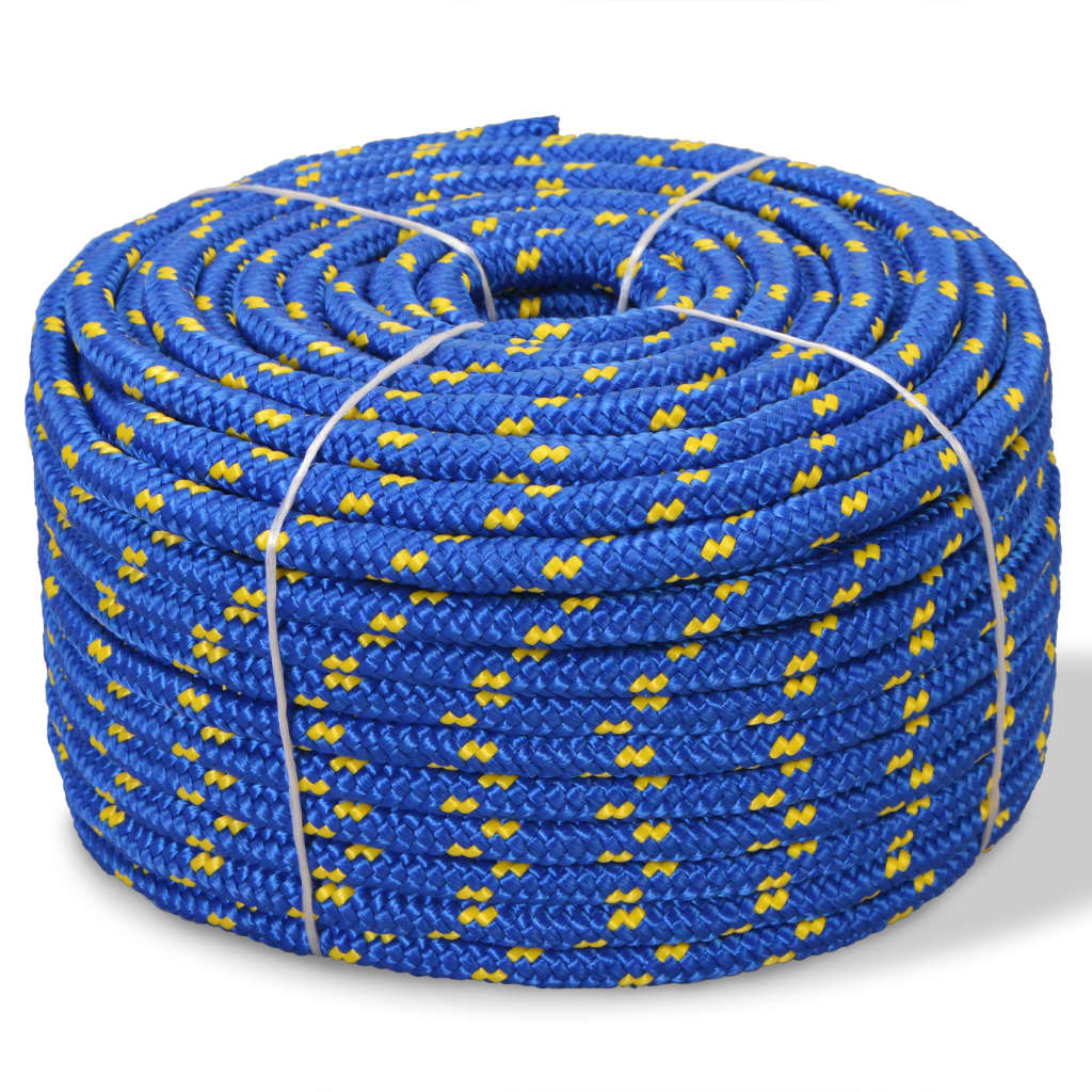 vidaXL Marine Rope Polypropylene 12 mm 250 m Blue