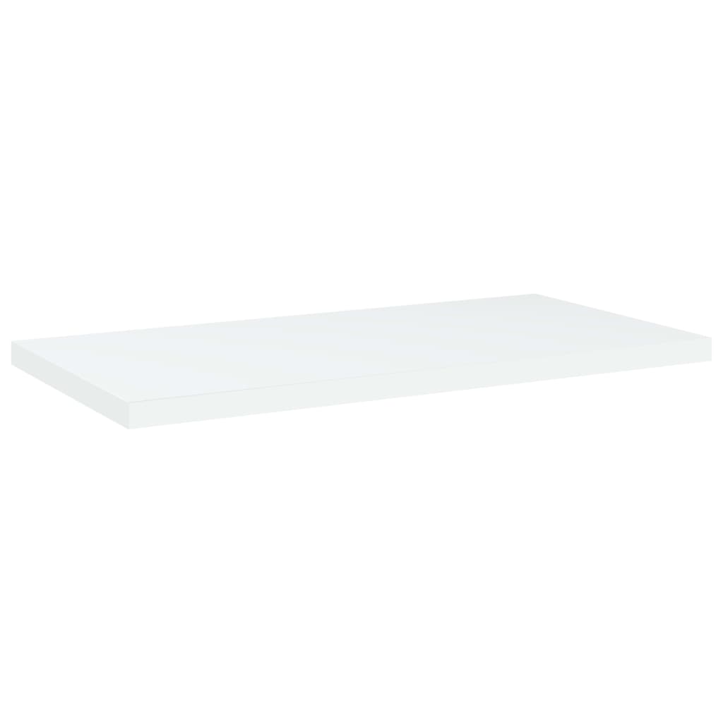 vidaXL Bookshelf Boards 8 pcs White 40x20x1.5 cm Engineered Wood