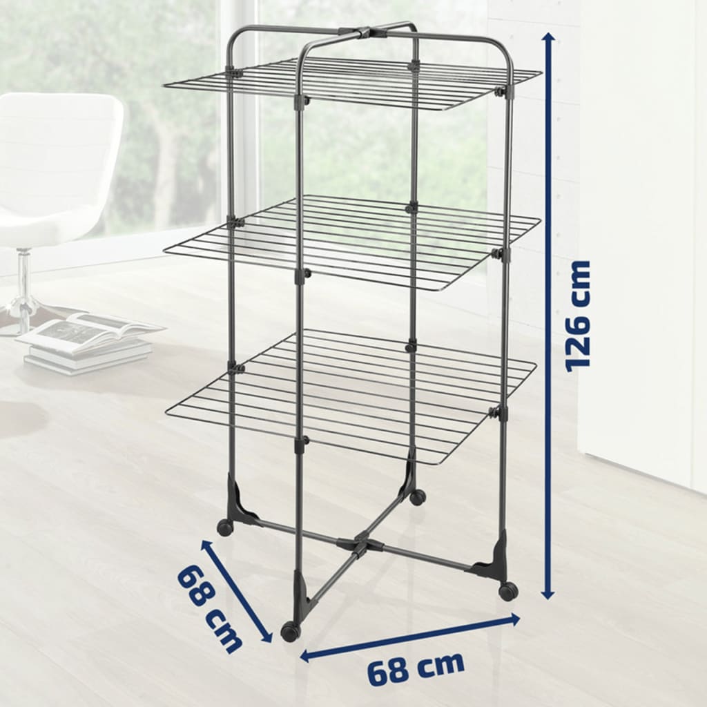 Leifheit Drying Tower Classic Tower 270 Black