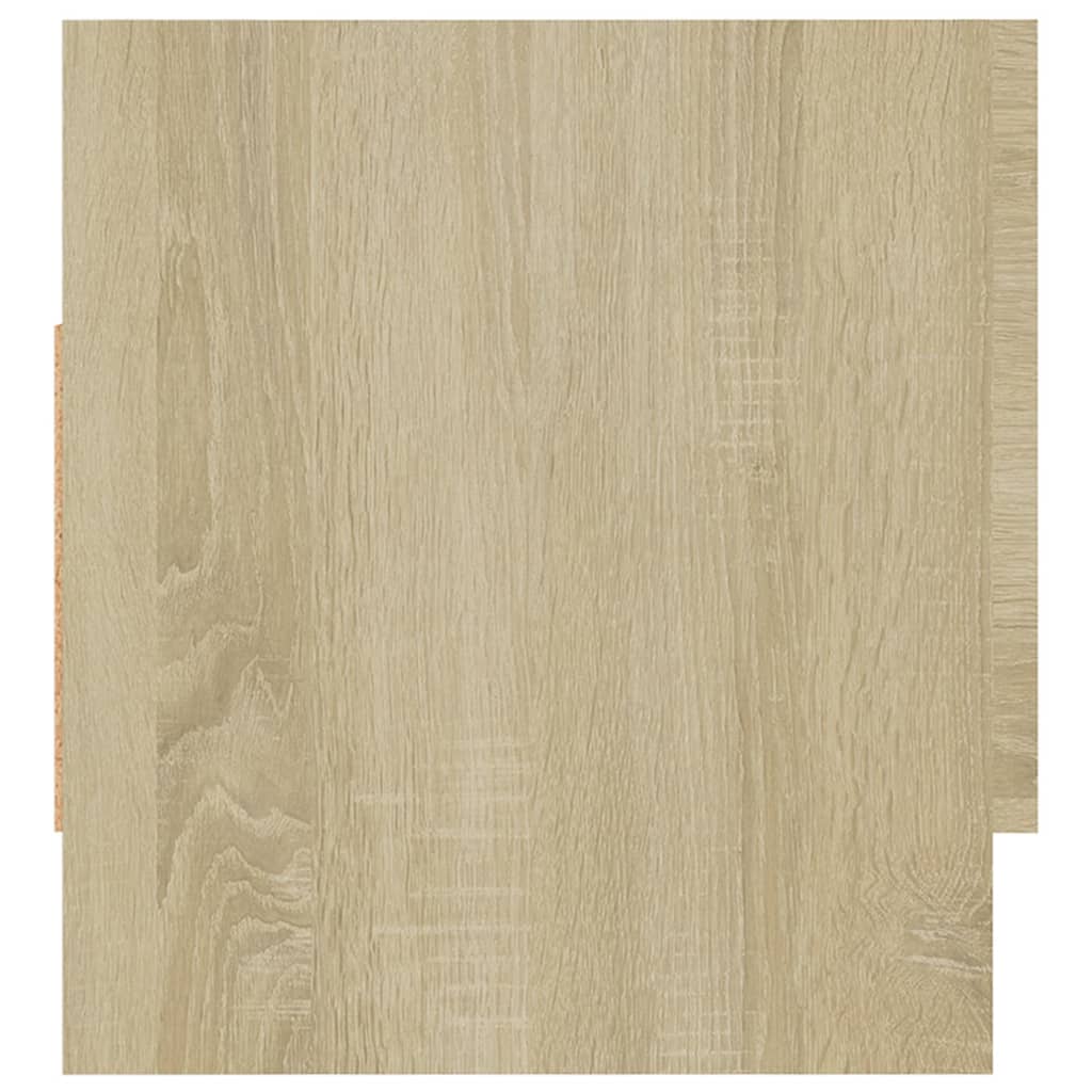 vidaXL Wardrobe Sonoma Oak 70x32.5x35 cm Engineered Wood
