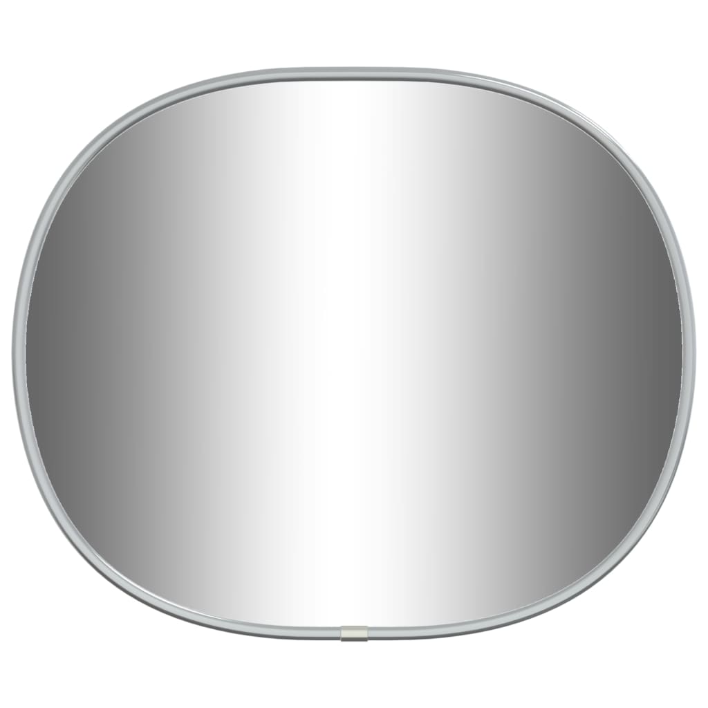 vidaXL Wall Mirror Silver 30x25 cm