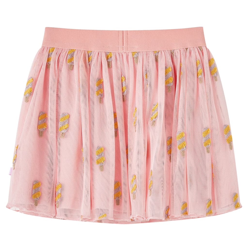 Kids' Skirt with Tulle Light Pink 92