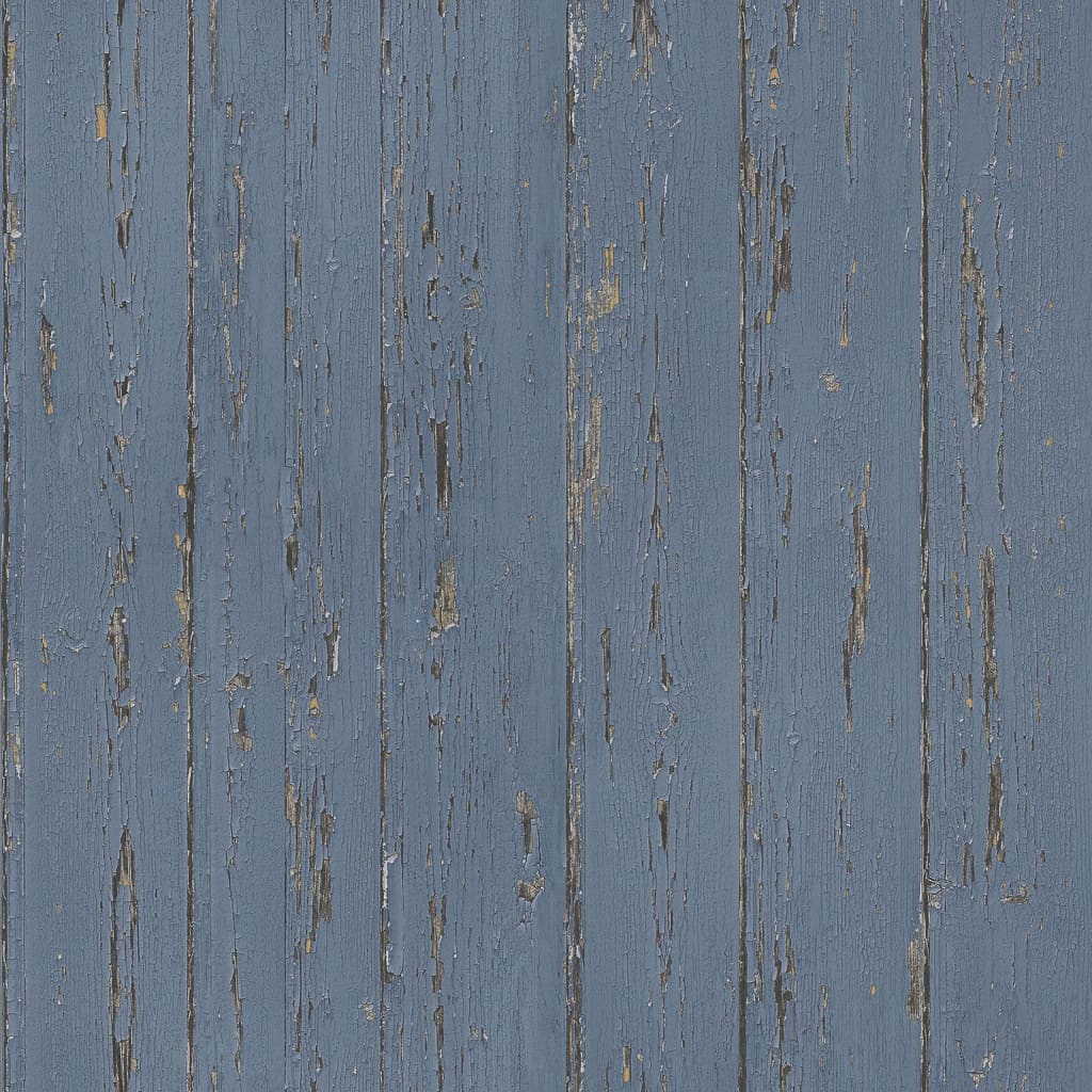Noordwand Wallpaper Homestyle Old Wood Blue