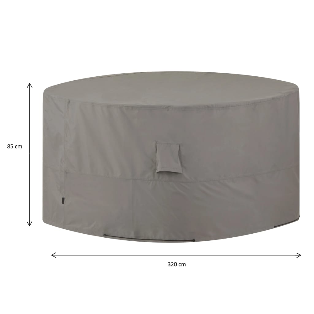 Madison Outdoor Furniture Cover Round 320cm Grey