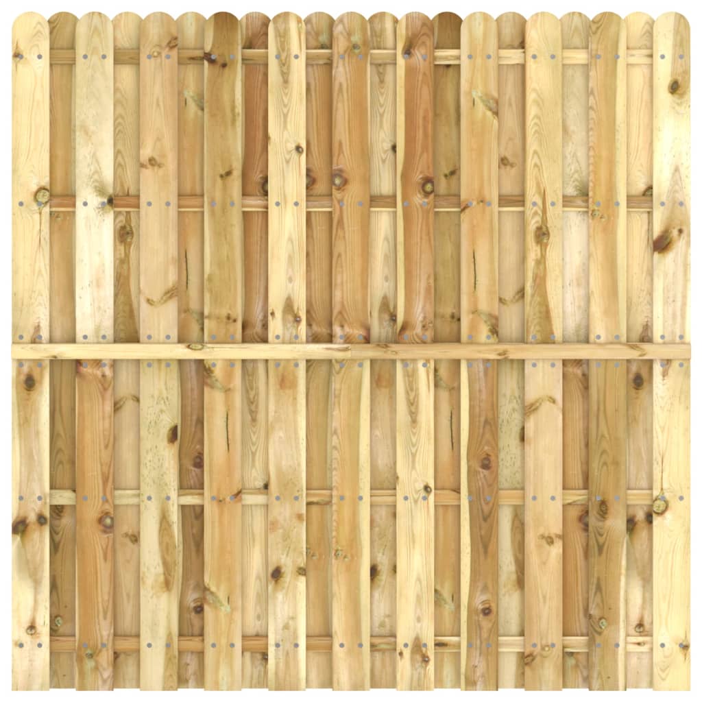 vidaXL Fence Panel Impregnated Pinewood 180x180 cm