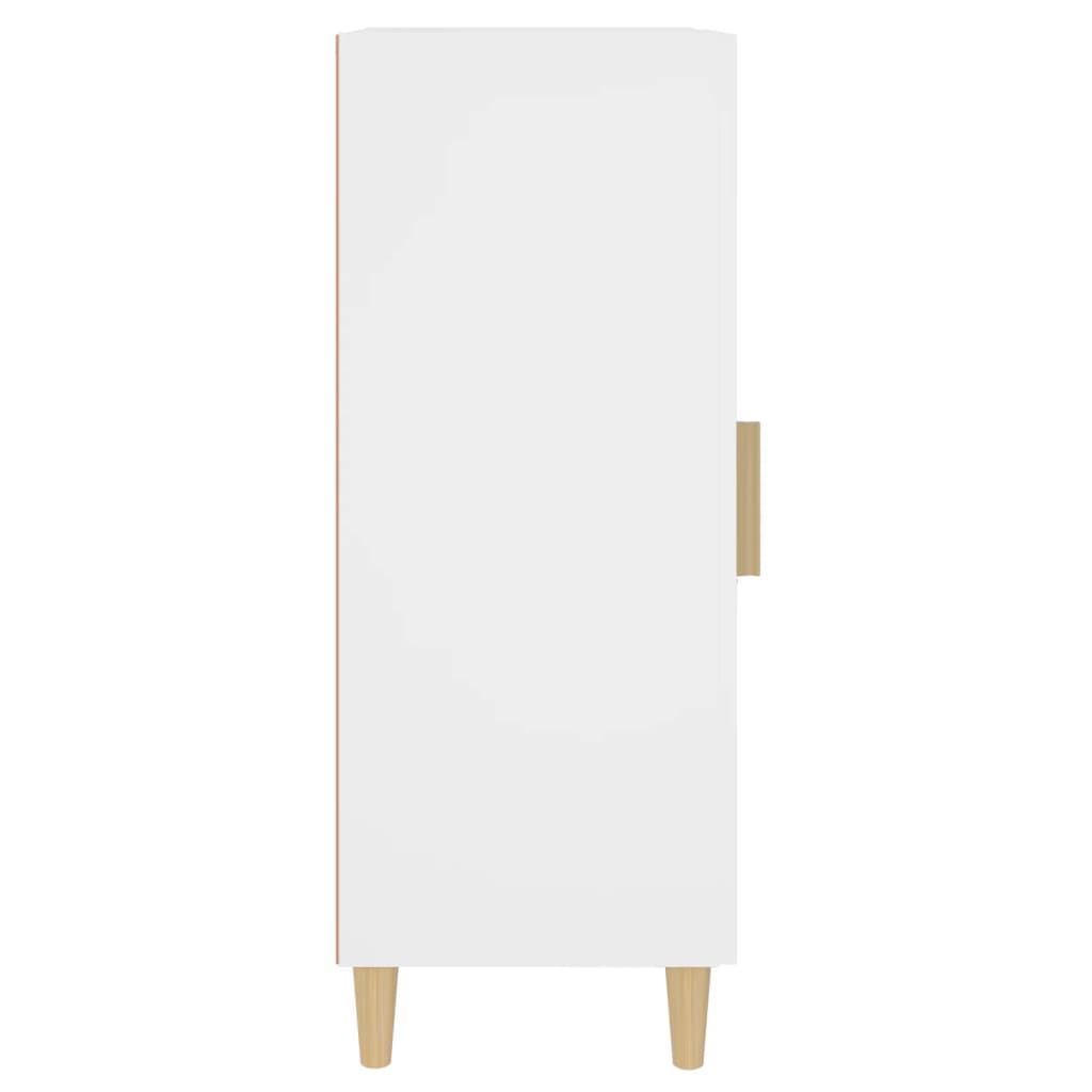 vidaXL Sideboard White 34.5x34x90 cm Engineered Wood