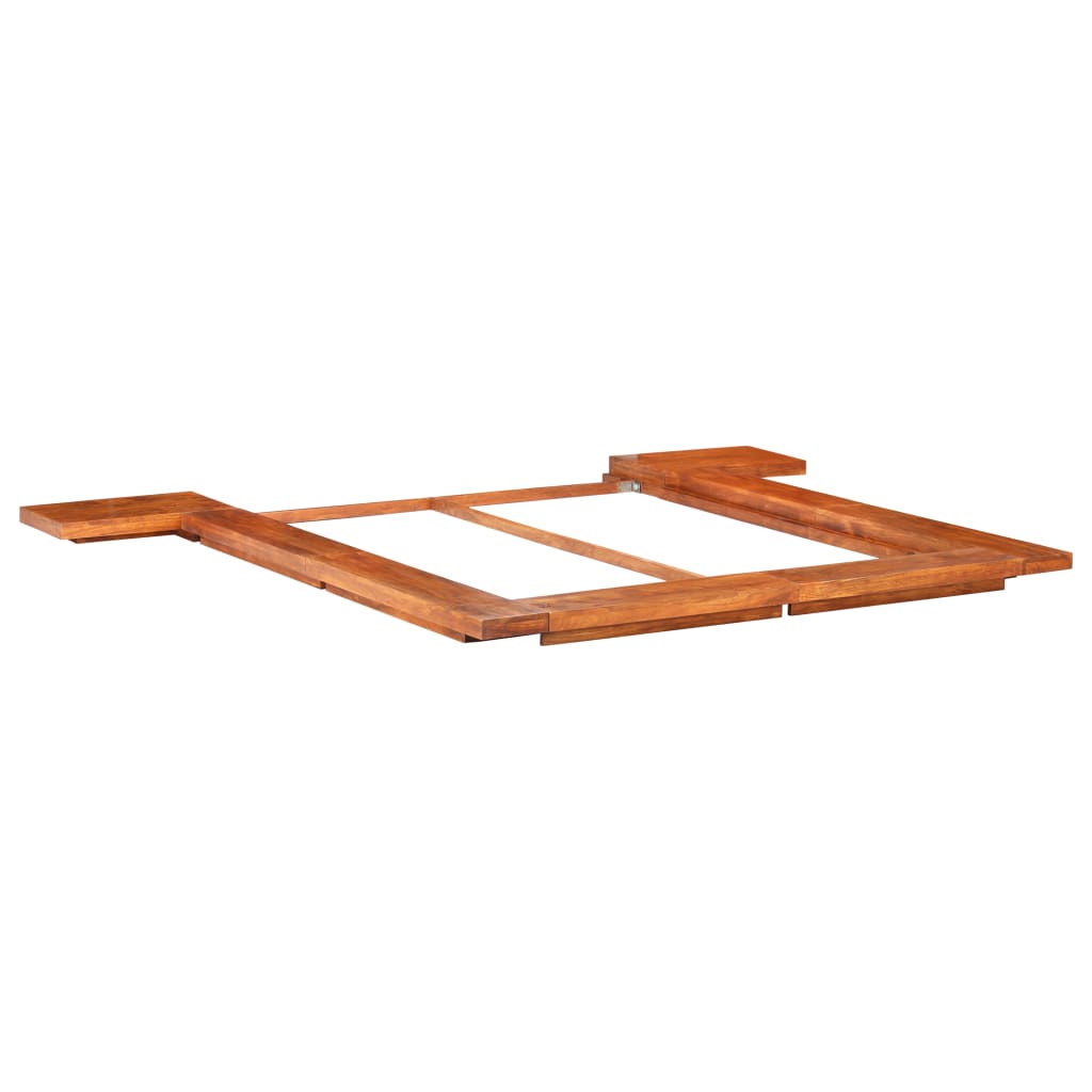 vidaXL Japanese Futon Bed Frame Solid Acacia Wood 160x200 cm