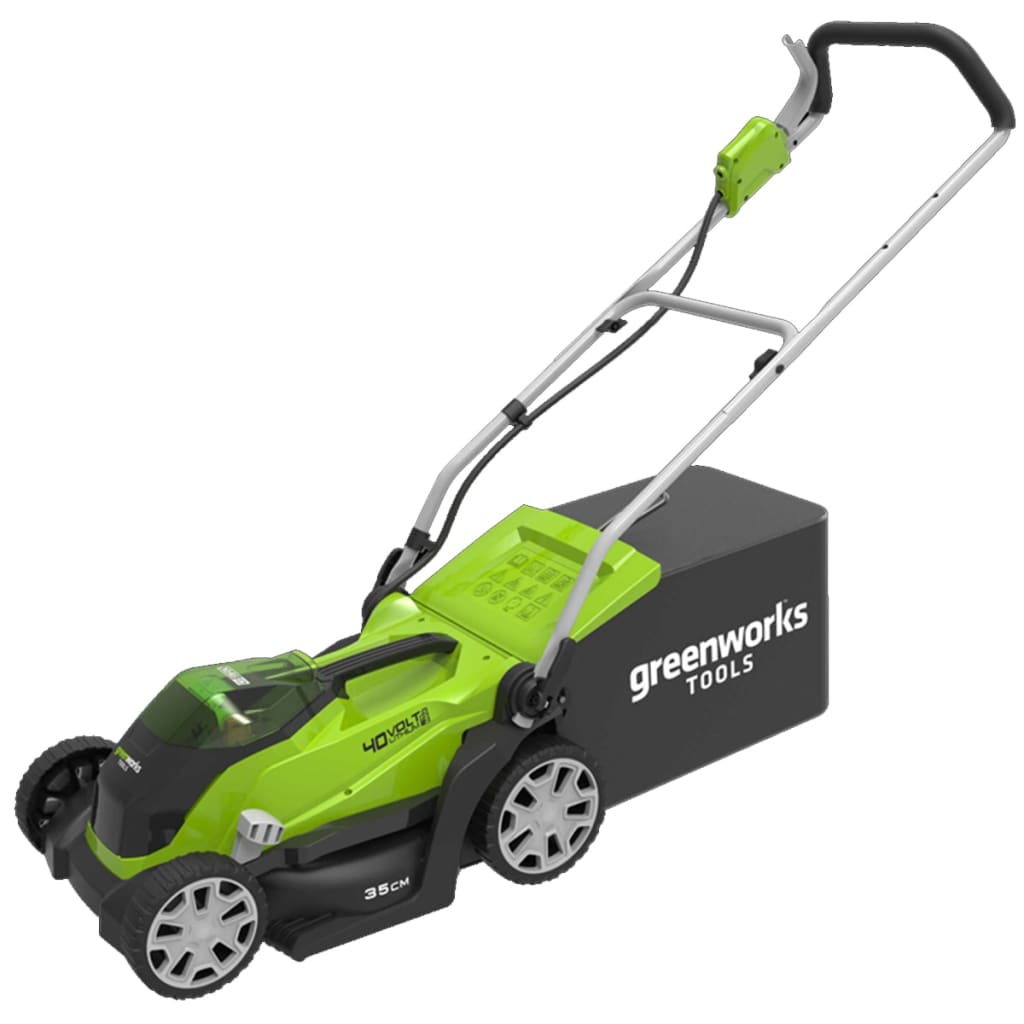 Greenworks Lawn Mower without 40 V Battery G40LM35 2501907