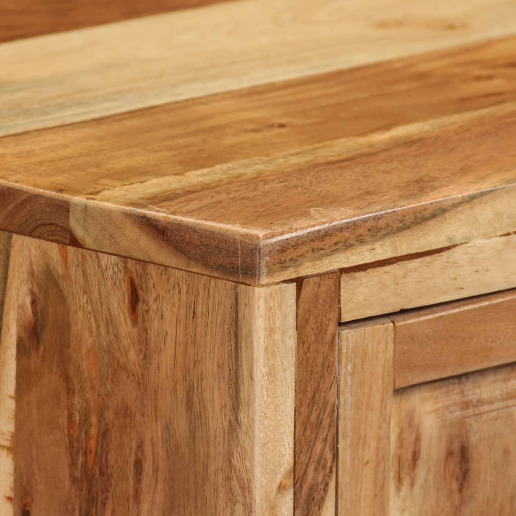 vidaXL Sideboard Solid Acacia Wood 60x35x76 cm Brown