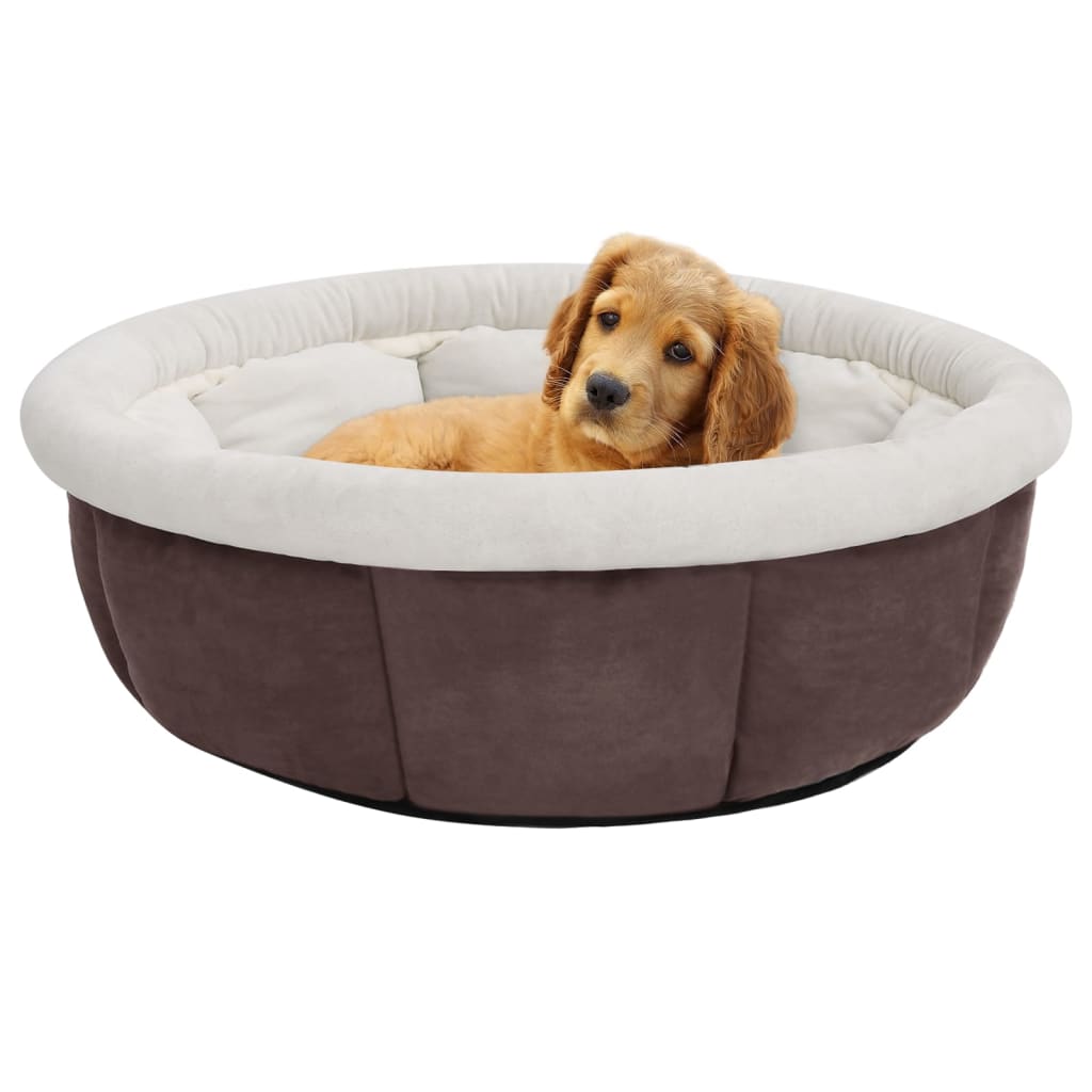 vidaXL Dog Bed 59x59x24 cm Brown