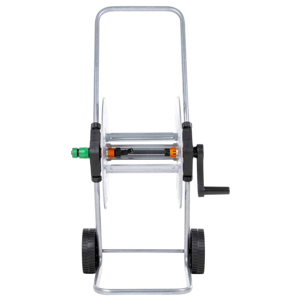 vidaXL Hose Reel Cart for 50 m 1/2" or 35 m 3/4" Hose Steel