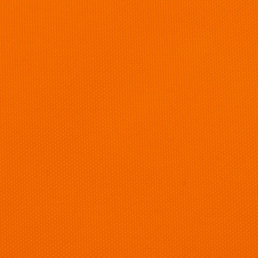vidaXL Sunshade Sail Oxford Fabric Triangular 4x5x6.4 m Orange