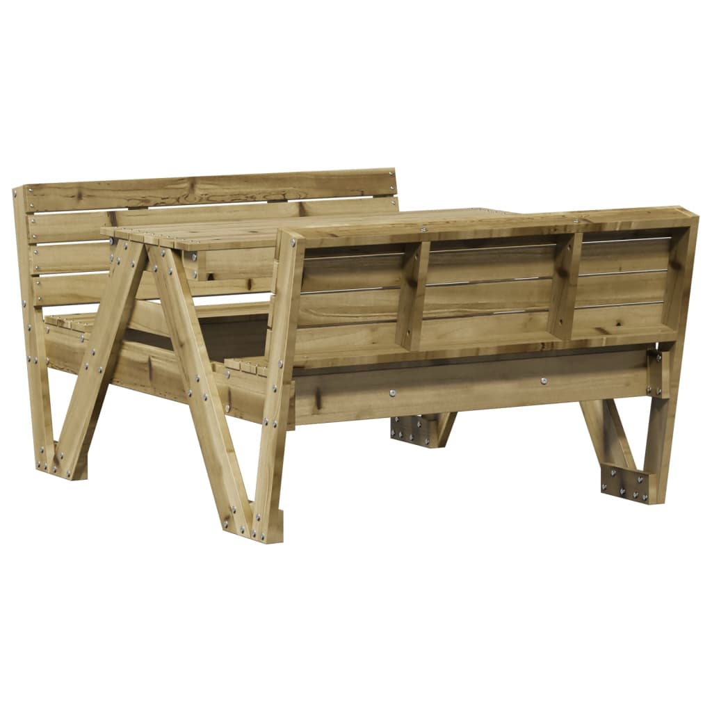 vidaXL Picnic Table for Kids 88x122x58 cm Impregnated Wood Pine