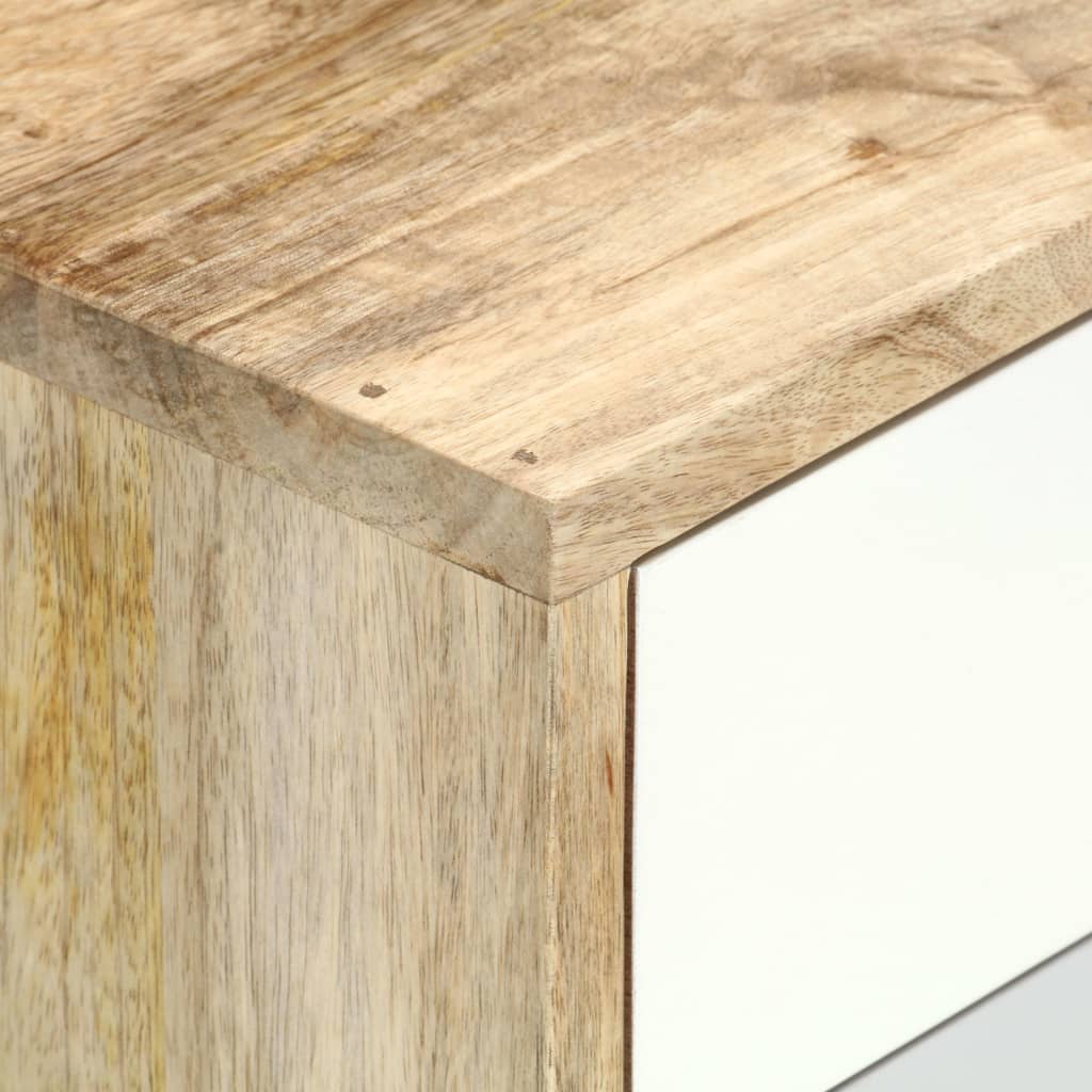 vidaXL Bedside Cabinet 47x35x59 cm Solid Mango Wood