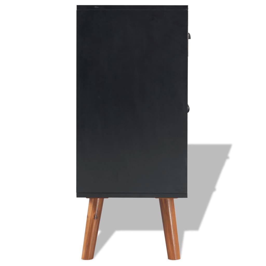 vidaXL Sideboard Solid Acacia Wood 90x33.5x83 cm