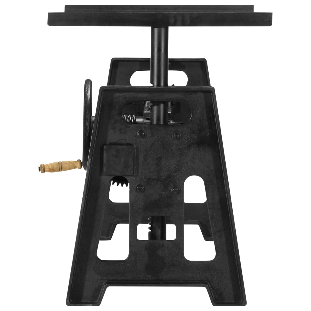 vidaXL Dining Table Base Height Adjustable 150x60x90 cm Cast Iron