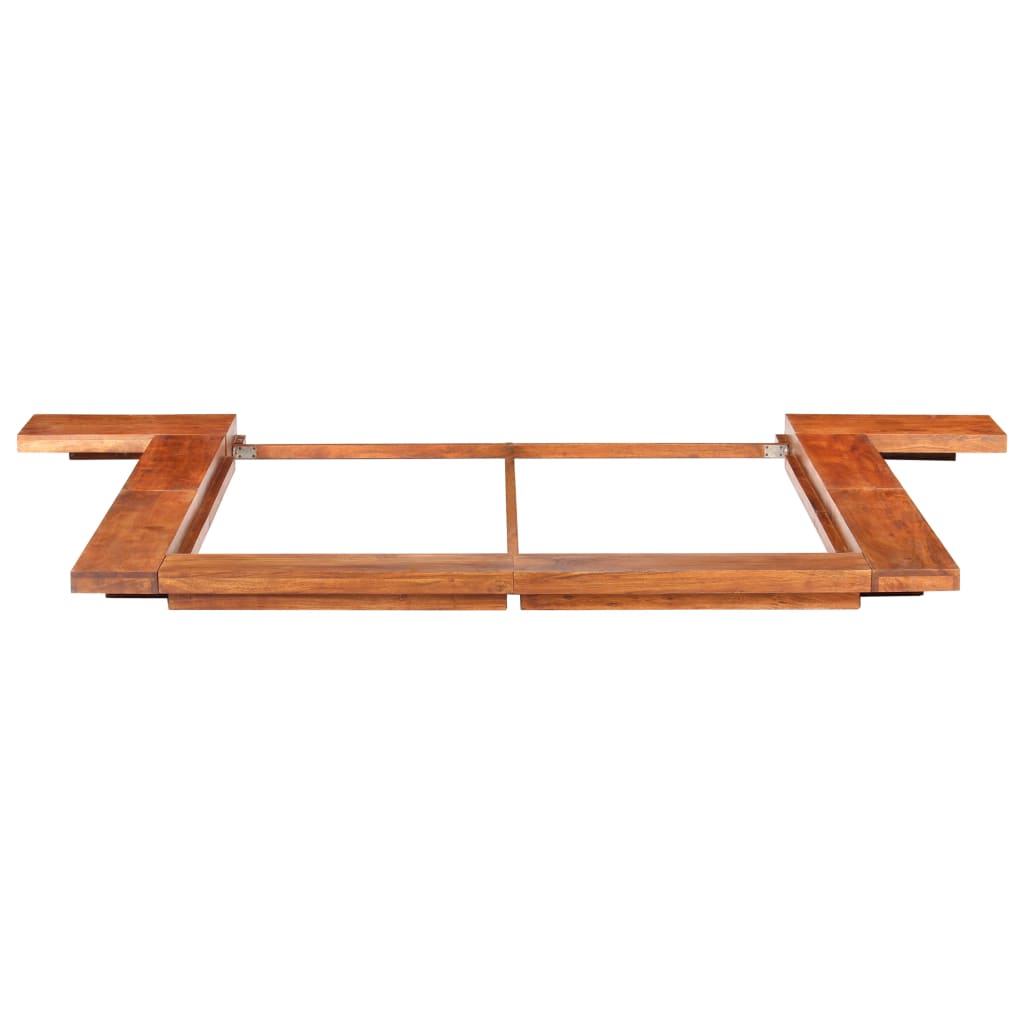vidaXL Japanese Futon Bed Frame Solid Acacia Wood 140x200 cm