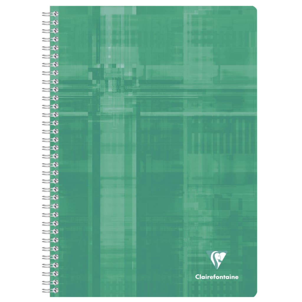 Clairefontaine Wirebound Notebooks A4 90 Sheets Ruled with Margin 5 pcs