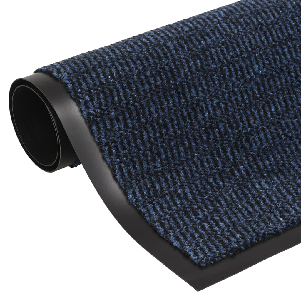 vidaXL Doormat Tufted 60x150 cm Blue