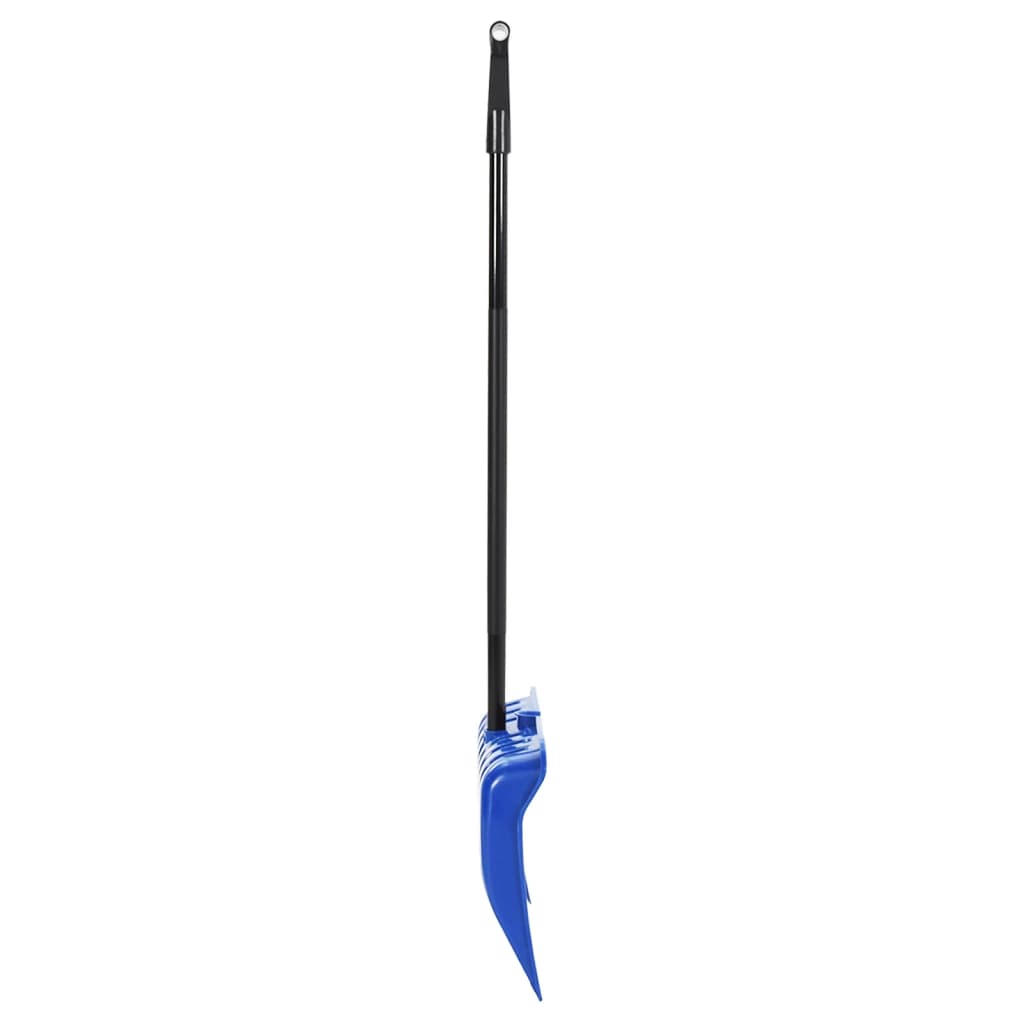 vidaXL Snow Shovel Blue 147 cm Metal