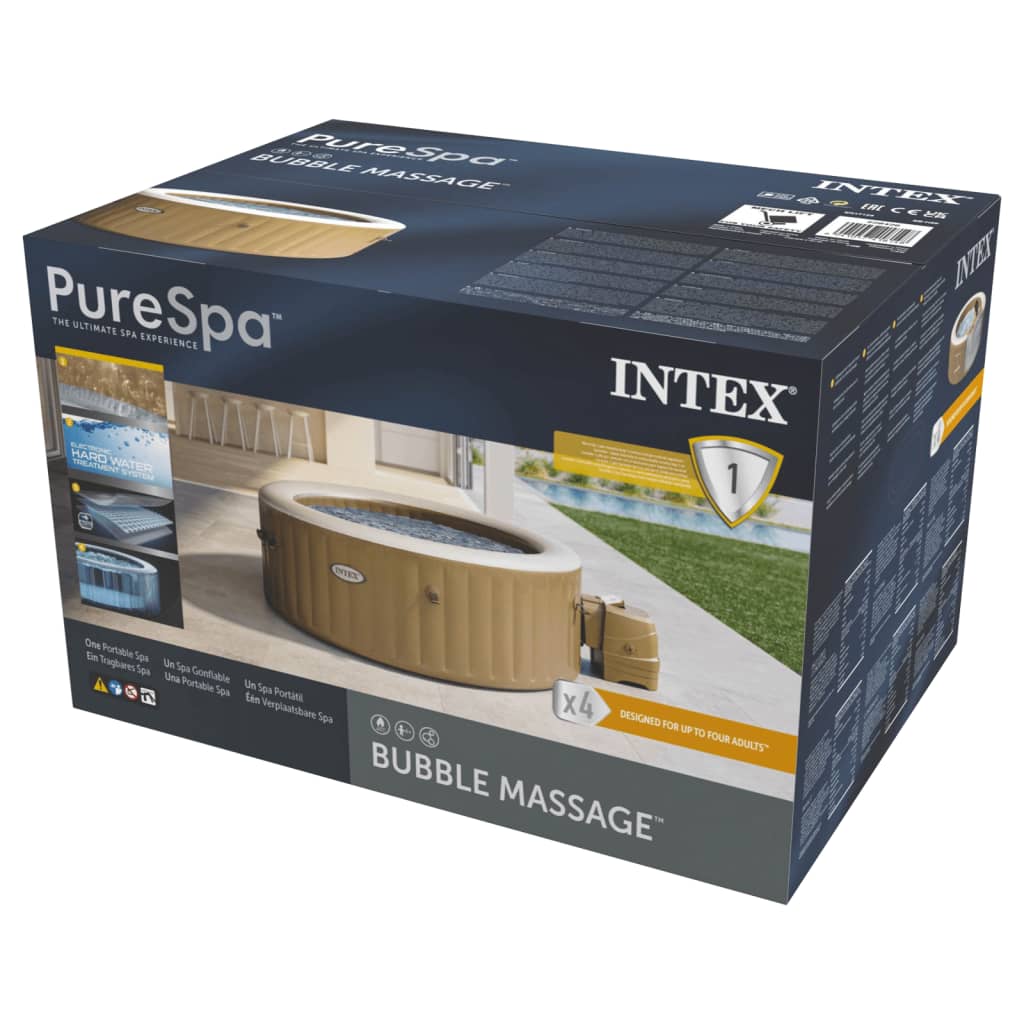 Intex Bubble Massage Tub Round PureSpa 196x71 cm