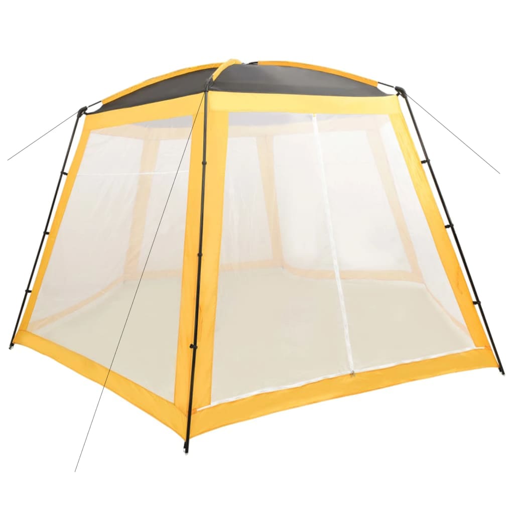 vidaXL Pool Tent Fabric 500x433x250 cm Yellow