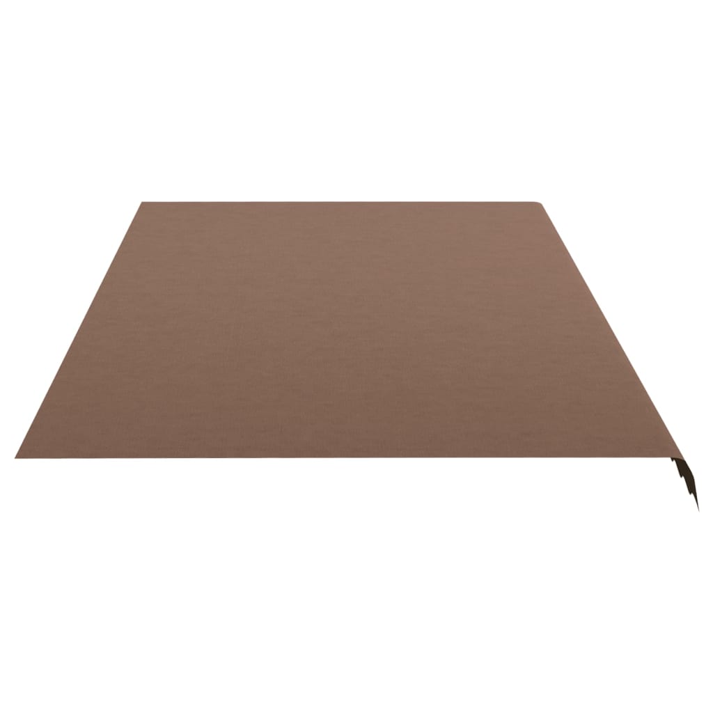 vidaXL Replacement Fabric for Awning Brown 6x3 m