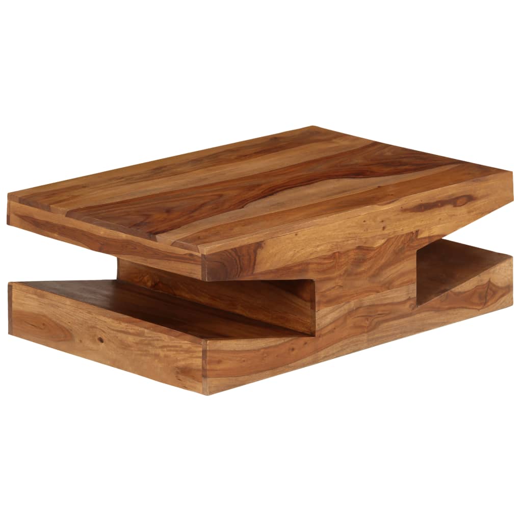 vidaXL Coffee Table Solid Sheesham Wood 90x60x30 cm