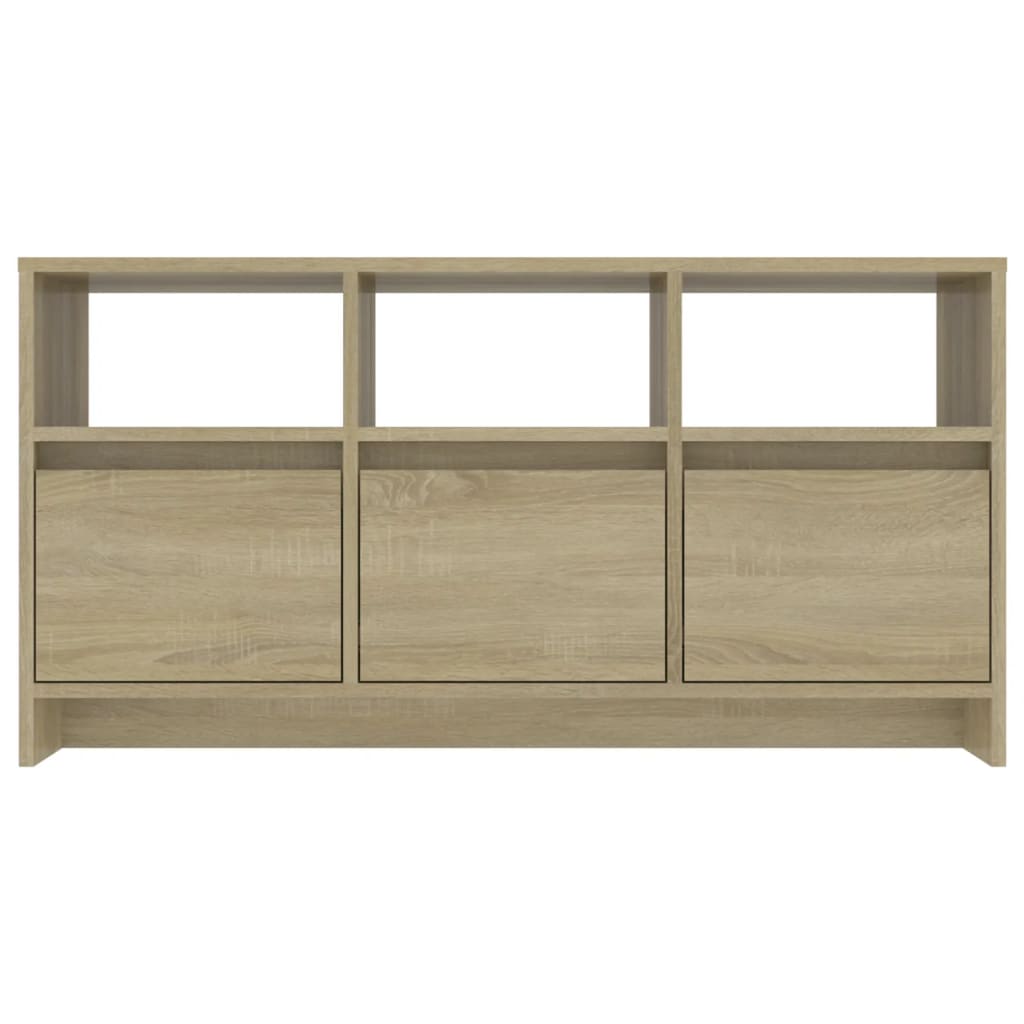 vidaXL TV Cabinet Sonoma Oak 102x37.5x52.5 cm Engineered Wood