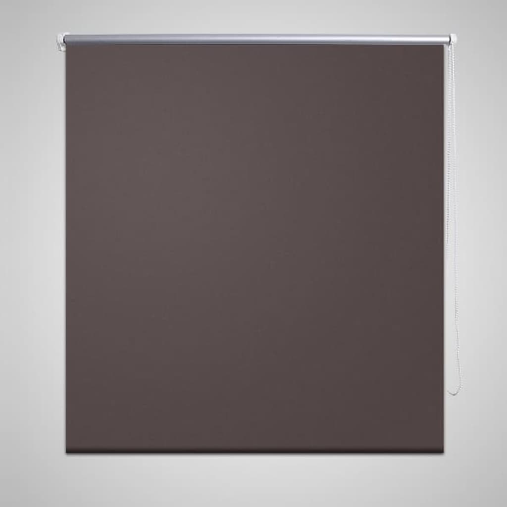Roller Blind Blackout 100 x 175 cm Coffee